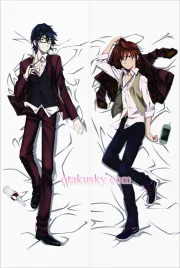 K Project Scepter4 Dakimakura Fushimi Saruhiko Yata Misaki Body Pillow Case