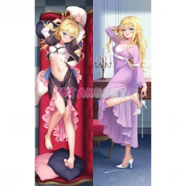 Tensai Ouji no Akaji Kokka Saisei Jutsu Dakimakura Lowellmina Earthworld Body Pillow Case