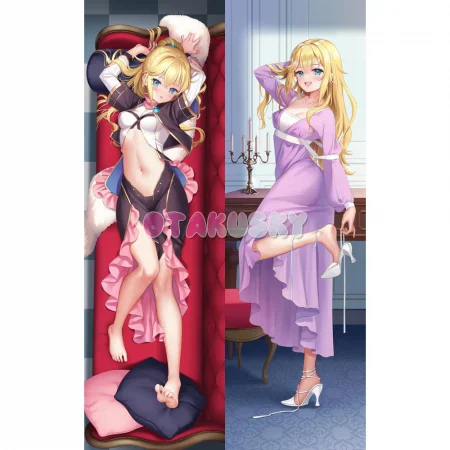 Tensai Ouji no Akaji Kokka Saisei Jutsu Dakimakura Lowellmina Earthworld Body Pillow Case