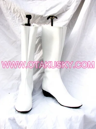 White Cosplay Boots 02