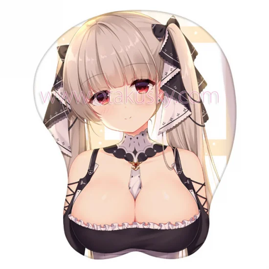 2way Azur Lane Formidable Anime 3D Mouse Pad Mat Wrist Rest - Click Image to Close