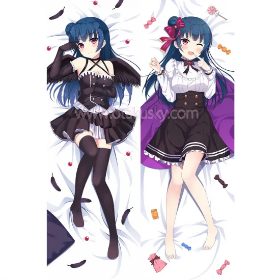 Love Live! Sunshine!! Dakimakura Yoshiko Tsushima Body Pillow Case 04 - Click Image to Close