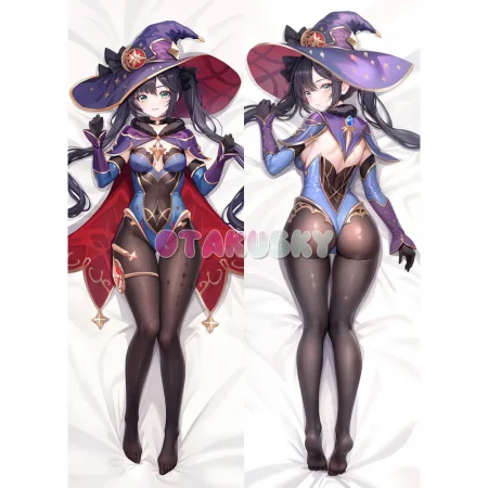 Genshin Impact Dakimakura Mona Body Pillow Case 06