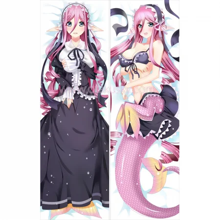 Monster Musume no Iru Nichijou Dakimakura Mero Body Pillow Case