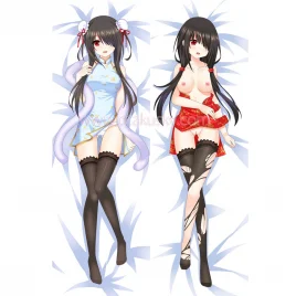 Date a Live Dakimakura Kurumi Tokisaki Body Pillow Case 38