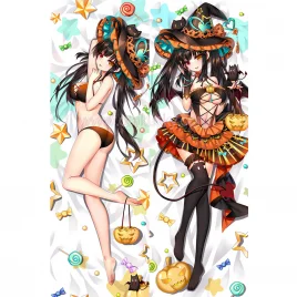 Date a Live Dakimakura Kurumi Tokisaki Body Pillow Case 87