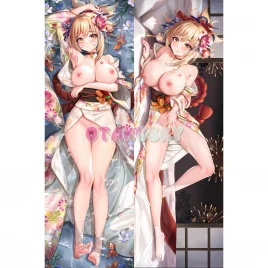 Genshin Impact Dakimakura Yoimiya Body Pillow Case 13