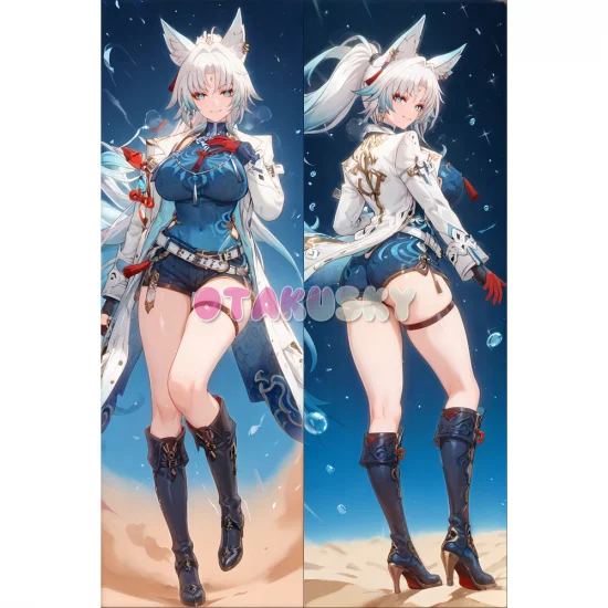 Honkai: Star Rail Dakimakura Feixiao Body Pillow Case 05 - Click Image to Close