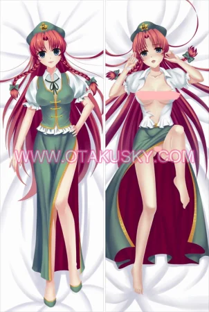 Touhou Project Hong Meiling Body Pillow Case 09