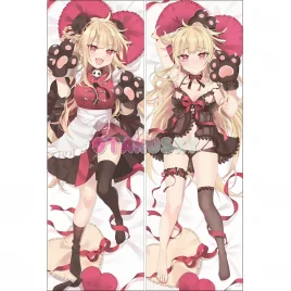 Virtual YouTuber Dakimakura Marisaku Panda Body Pillow Case