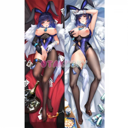 Genshin Impact Dakimakura Yelan Body Pillow Case 19