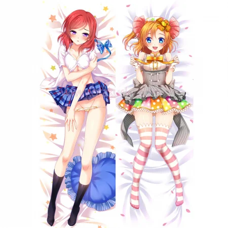 Love Live! Dakimakura Nishikino Maki Kousaka Honoka Body Pillow Case