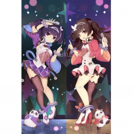 Azur Lane Dakimakura Ping Hai Ning Hai Body Pillow Case