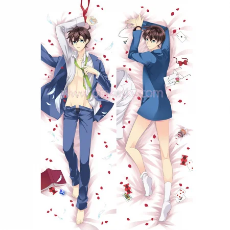 Case Closed Detective Conan Dakimakura Shinichi Kudo Body Pillow Case