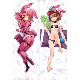 Sword Art Online GGO Dakimakura Llenn Body Pillow Case 03