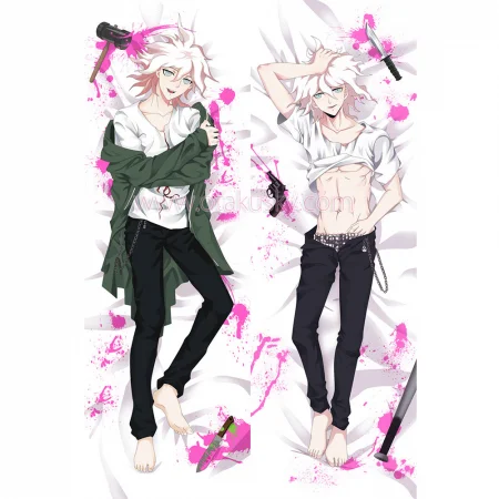 Danganronpa Dakimakura Nagito Komaeda Body Pillow Case 05