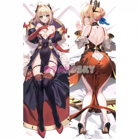 Fate/Grand Order Dakimakura Saber Nero Claudius Drusus Body Pillow Case 24