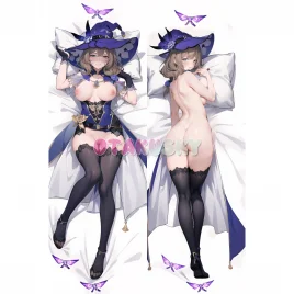 Genshin Impact Dakimakura Lisa Body Pillow Case 08