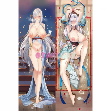 Genshin Impact Dakimakura Shenhe Body Pillow Case 31