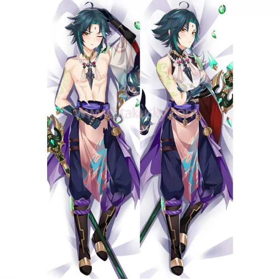 Genshin Impact Dakimakura Xiao Body Pillow Case 04 - Click Image to Close