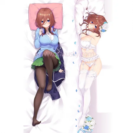 The Quintessential Quintuplets Dakimakura Nakano Miku Body Pillow Case 08