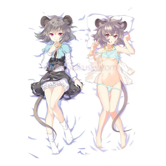 Touhou Project Dakimakura Nazrin Body Pillow Case - Click Image to Close