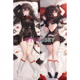 Genshin Impact Dakimakura Hu Tao Walnut Body Pillow Case 28