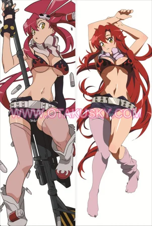 Gurren Lagann Yoko Littner Body Pillow Case 03