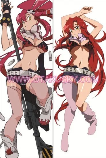 Gurren Lagann Yoko Littner Body Pillow Case 03 - Click Image to Close