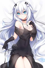 Hyperdimension Neptunia Dakimakura Noire Body Pillow Case 05