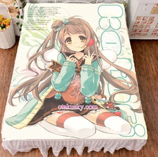 Love Live Minami Kotori Anime Girl Bed Sheet Summer Quilt Blanket Custom - Click Image to Close