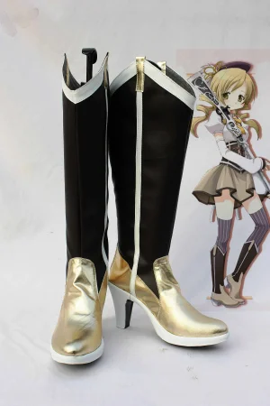 Puella Magi Madoka Magica Mami Tomoe Cosplay Boots 02