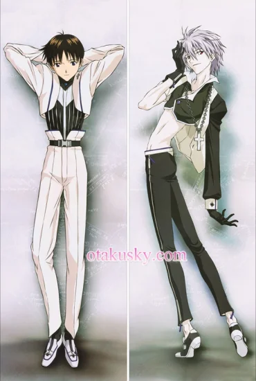 Anime Dakimakura Shinji Ikari Body Pillow Case - Click Image to Close