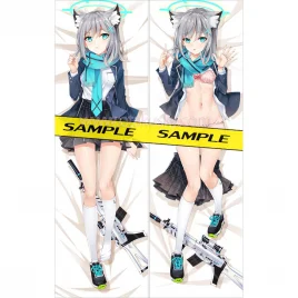 Blue Archive Dakimakura Sunaookami Shiroko Body Pillow Case