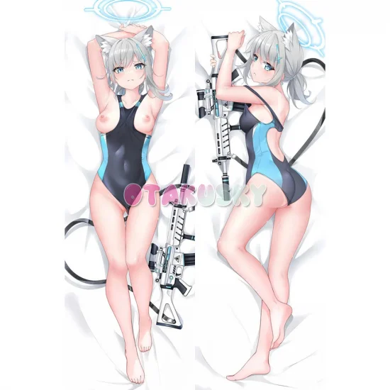 Blue Archive Dakimakura Sunaookami Shiroko Body Pillow Case 18 - Click Image to Close