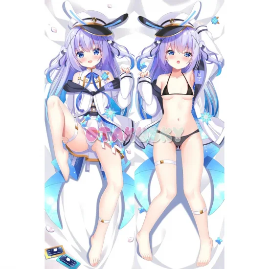 Is The Order a Rabbit Dakimakura Kafuu Chino Body Pillow Case 29 - Click Image to Close