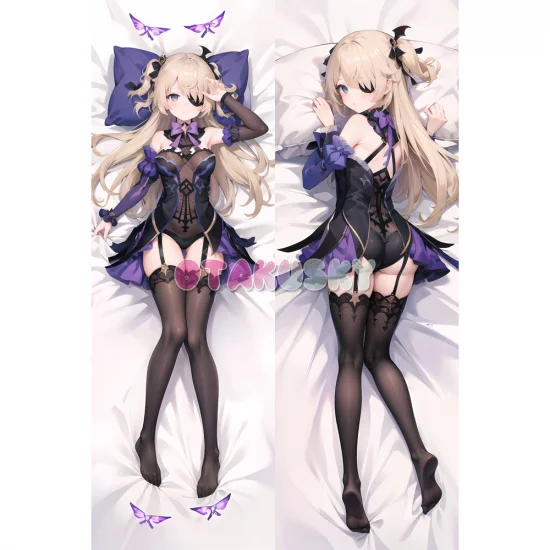 Genshin Impact Dakimakura Fischl Body Pillow Case 14 - Click Image to Close