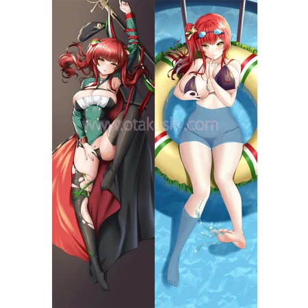 Azur Lane Dakimakura Zara Body Pillow Case