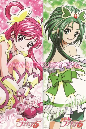 Pretty Cure Anime Girls Body Pillow Case 15