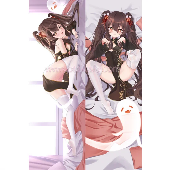 Genshin Impact Dakimakura Hu Tao Walnut Body Pillow Case 17 - Click Image to Close