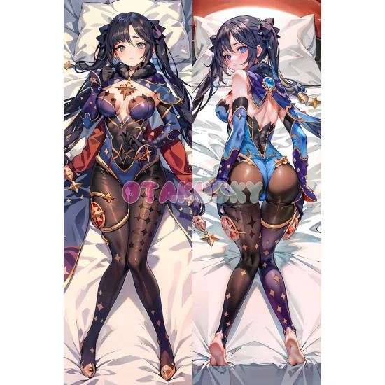 Genshin Impact Dakimakura Mona Body Pillow Case 14 - Click Image to Close