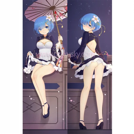 Re:Zero Dakimakura Rem Body Pillow Case 16