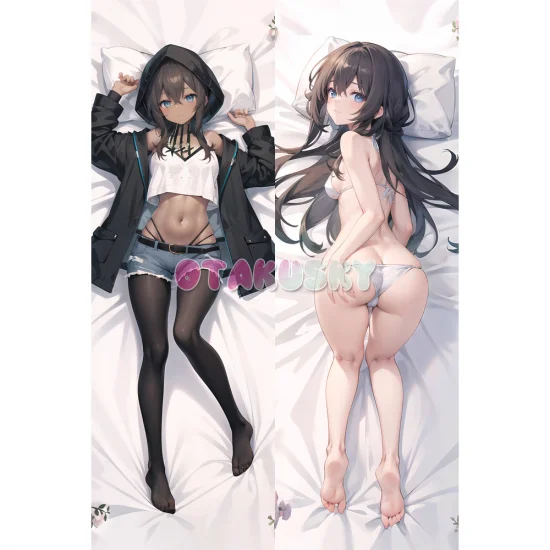 Arknights Dakimakura Flint Body Pillow Case 02 - Click Image to Close