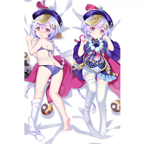 Genshin Impact Dakimakura Qiqi Body Pillow Case 04 - Click Image to Close