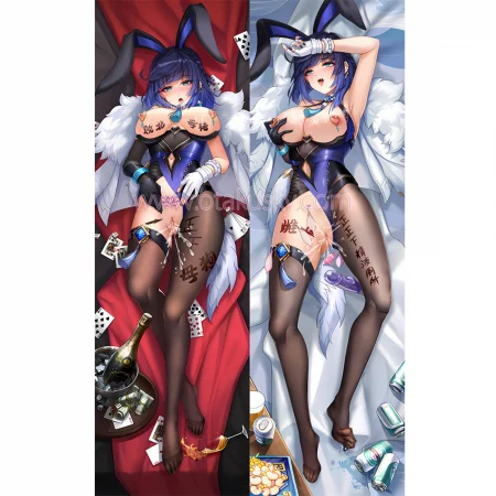 Genshin Impact Dakimakura Yelan Body Pillow Case 17