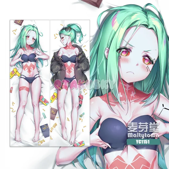 Cyberpunk: Edgerunners Dakimakura Rebecca Body Pillow Case 03 - Click Image to Close