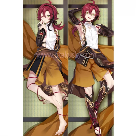 Genshin Impact Dakimakura Shikanoin Heizou Body Pillow Case - Click Image to Close