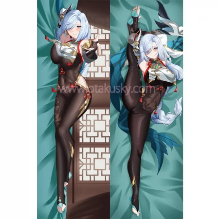 Genshin Impact Dakimakura Shenhe Body Pillow Case 18