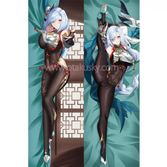 Genshin Impact Dakimakura Shenhe Body Pillow Case 18 - Click Image to Close