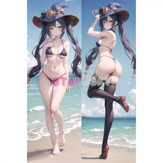 Genshin Impact Dakimakura Mona Body Pillow Case 10 - Click Image to Close